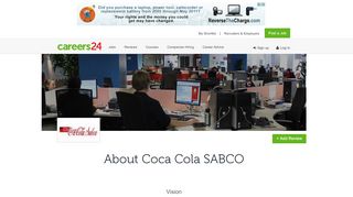 
                            4. Coca Cola SABCO Jobs and Vacancies - Careers24