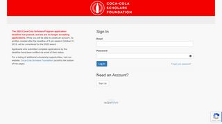 
                            4. Coca-Cola Scholarship - webportalapp.com