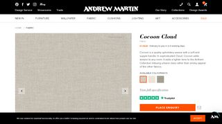 
                            13. Cocoon Cloud Fabric - Andrew Martin