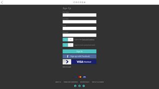 
                            2. cocosa.com.au - My Account