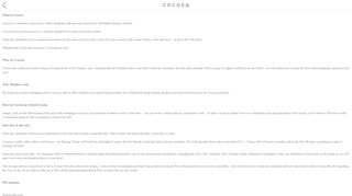 
                            3. cocosa.co.nz - AboutUs