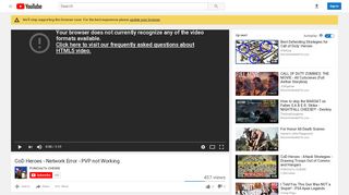 
                            6. CoD Heroes - Network Error - PVP not Working - YouTube