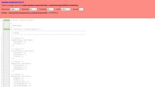
                            12. Code coverage report for node-npmtest-snapchat/node ...