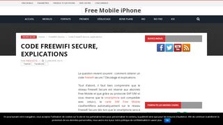 
                            11. Code Freewifi Secure, explications | FreeiPhone.fr - Free Mobile iPhone