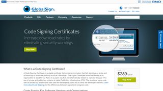
                            12. Code Signing Certificate by GlobalSign
