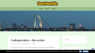 
                            8. Codeanywhere – the review | Dandandin.net