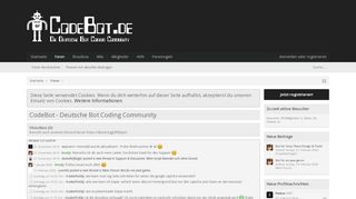 
                            11. CodeBot - Deutsche Bot Coding Community