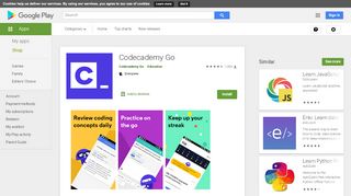 
                            13. Codecademy Go - Apps on Google Play
