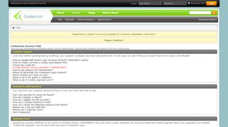 
                            4. CodeHook Forums FAQ