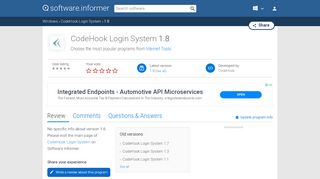 
                            13. CodeHook Login System 1.8 Download - CHLS.exe