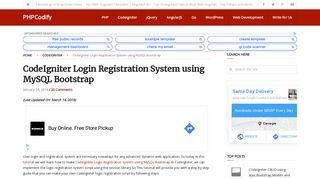 
                            9. CodeIgniter Login Registration System using MySQL Bootstrap ...