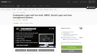 
                            7. Codeigniter Login with Ion Auth, HMVC, Social Login and User ...