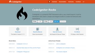 
                            5. CodeIgniter Web Framework