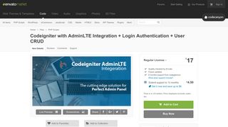 
                            13. Codeigniter with AdminLTE Integration + Login Authentication + User ...