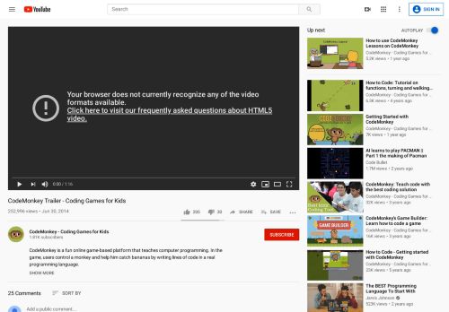 
                            5. CodeMonkey Trailer - Coding Games for Kids - YouTube