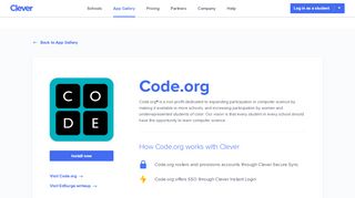 
                            5. Code.org - Clever application gallery | Clever
