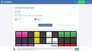 
                            11. Code.Org MLP Login Pages- Symbaloo webmix