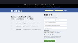 
                            4. CodePen - Coding The Facebook Login Page By Hand