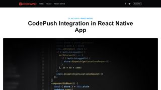
                            12. CodePush Integration in React Native App - Logicwind
