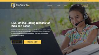 
                            7. CodeWizardsHQ: Coding for Kids