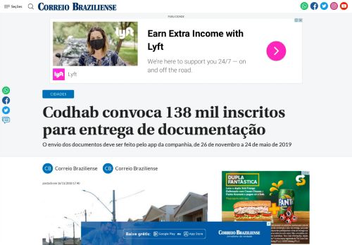 
                            9. Codhab convoca 138 mil inscritos para entrega de documentação ...