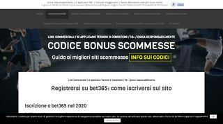 
                            12. Codice Bonus bet365 