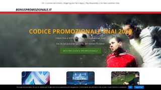 
                            12. Codice Promozionale Snai 2019 | febbraio | Fino a 505€