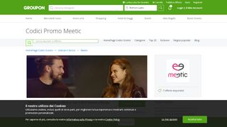 
                            11. Codice sconto e coupon febbraio 2019 Meetic | Groupon IT | Groupon