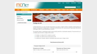 
                            6. Código do SH - mcnet.co.mz