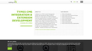 
                            9. coding.ms: TYPO3 CMS Integration & Extension Development