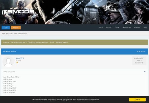 
                            8. CoDRcon Tool 13 - ItsMods