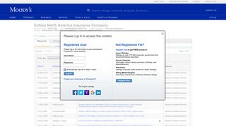 
                            12. Coface North America Insurance Company Credit Rating - Moody's