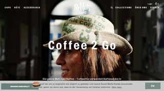 
                            6. Coffee 2 Go Kollektion | ReHats Berlin | Hüte Mützen aus Kaffeesack ...