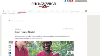 
                            11. Coffee Circle: Eine runde Sache - Wirtschaft - Tagesspiegel