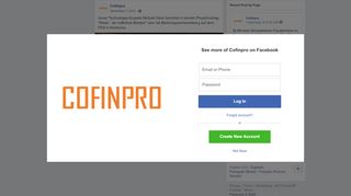 
                            13. Cofinpro - Unser Technologie-Experte Michael Heck... | Facebook