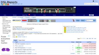 
                            5. Cogeco forum | DSLReports, ISP Information