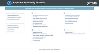 
                            9. Cogent Applicant Fingerprint Registration Systems - Gemalto Cogent