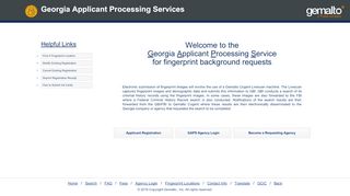 
                            8. Cogent Applicant Fingerprint Registration Systems