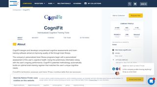 
                            8. CogniFit Individualized Cognitive Training Tools - Start-Up Nation ...
