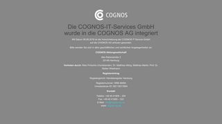 
                            3. COGNOS IT Service