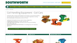 
                            11. Coil Handling Equipment | Coil Cars | Coil Transfer Car - Southworth