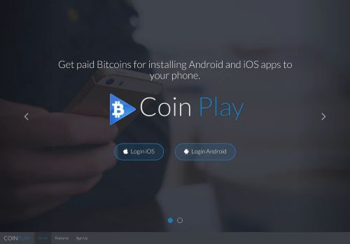 
                            8. Coin Play - Install Android or iOS Apps, Get paid bitcoins!