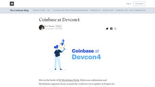 
                            13. Coinbase at Devcon4 – The Coinbase Blog