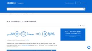 
                            6. Coinbase | How do I verify a US bank account?