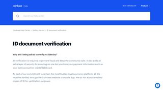 
                            4. Coinbase | Identity Verification