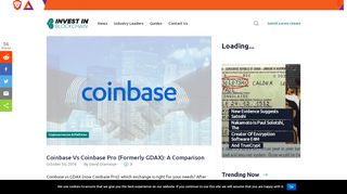 
                            11. Coinbase Vs Coinbase Pro (Formerly GDAX): A ... - Invest In Blockchain