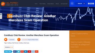 
                            11. CoinBuzz Club Review: Another Merciless Scam Operation ...
