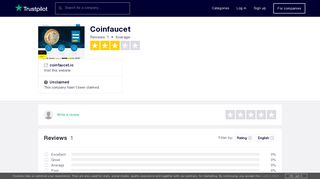 
                            11. Coinfaucet Reviews | Read Customer Service Reviews of coinfaucet.io