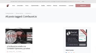 
                            9. Coinfaucet.io ESTAFA ALERTA | FORO - Trading Guardian