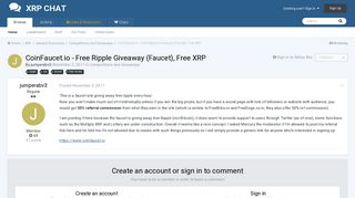 
                            8. CoinFaucet.io - Free Ripple Giveaway (Faucet), Free XRP ...